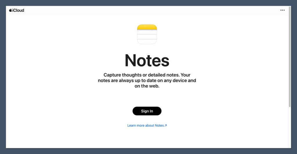 Apple Notes